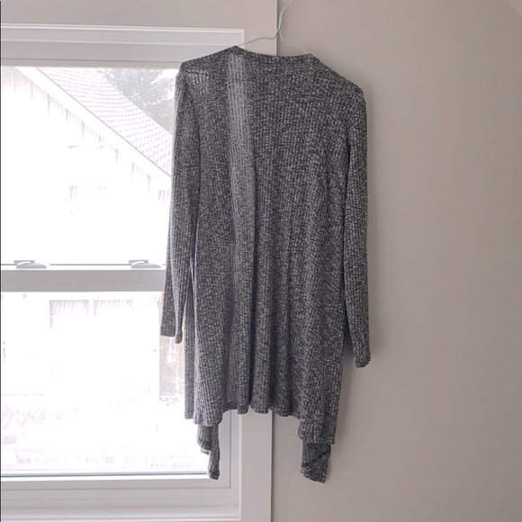 OS Cleo Brand Grey Sweater Cardigan - Picture 5 of 5